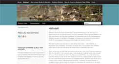 Desktop Screenshot of hallstattaustria.net